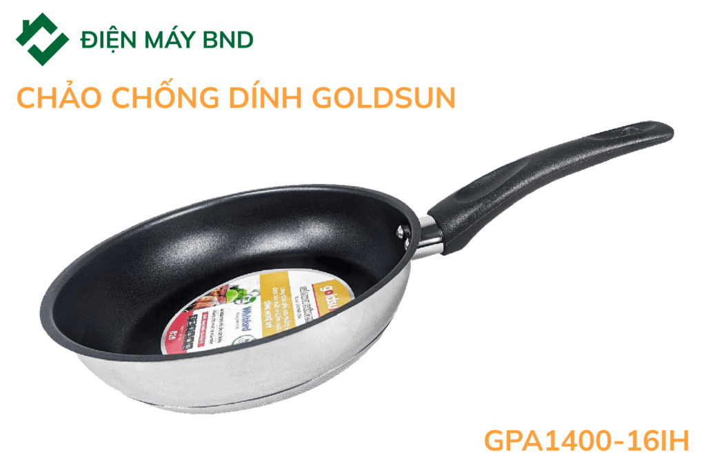 Chảo inox chống dính GPA1400-16IH Chảo inox chống dính GPA1400-16IH