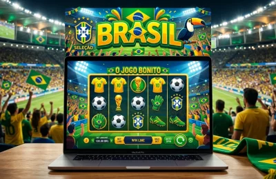 Slot de futebol: gols, torcida e bônus para fãs do Brasil