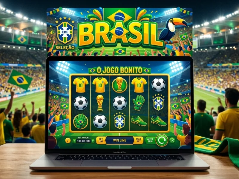 Slot de futebol: gols, torcida e bônus para fãs do Brasil