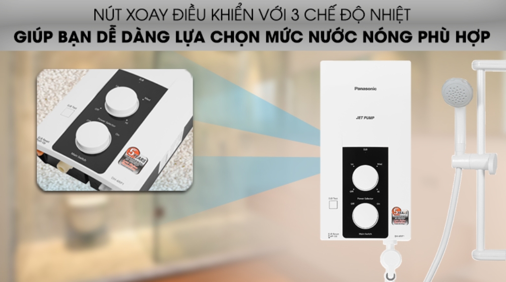Máy nước nóng trực tiếp Panasonic DH-4RP1VW - Có bơm 21 Máy nước nóng trực tiếp Panasonic DH-4RP1VW-2